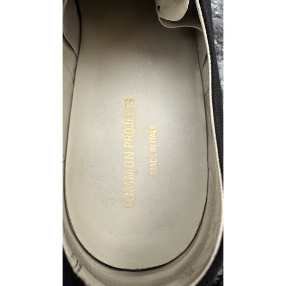 Common Projects Four Hole Black Canvas Sneakers EU 41 main image 8